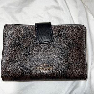 Brown coach wallet